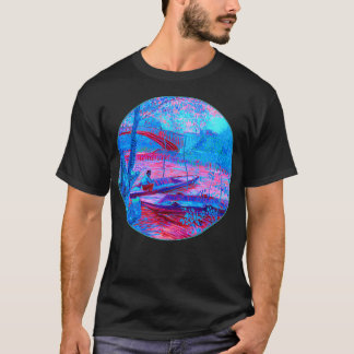Camiseta Van Gogh pescando na Primavera Remi Famosa Arte Vi