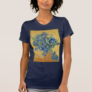 Camiseta Van Gogh torna iridescente a arte amarela das