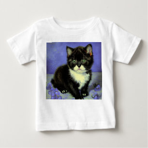 Camiseta Van Gogh Tuxedo Kitten
