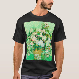 Camiseta Van Gogh White Roses