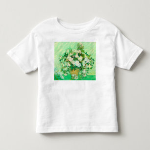 Camiseta Van Gogh White Roses