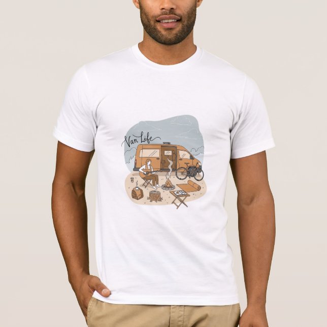 Camiseta Van Life Adventure (Frente)