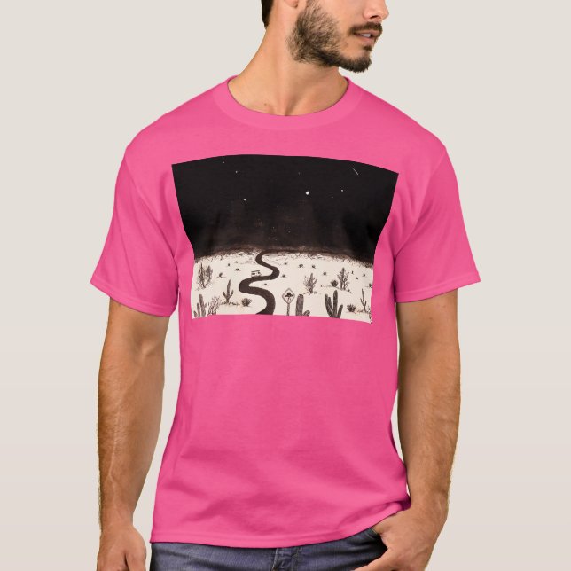 Camiseta Van Life Desert Ufo Watcher (Frente)