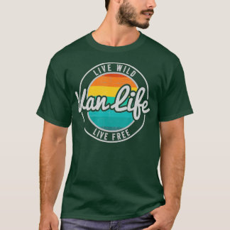 Camiseta Van Life Retro Vintage Clothing Vanlife Nomads Liv