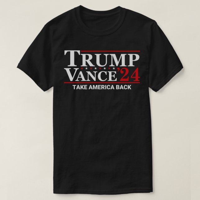 Camiseta Vance 2024 - Retome a América (Frente do Design)