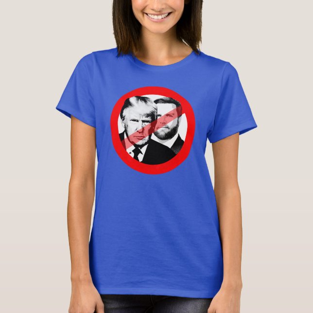 Camiseta Vance Anti Trump (Frente)