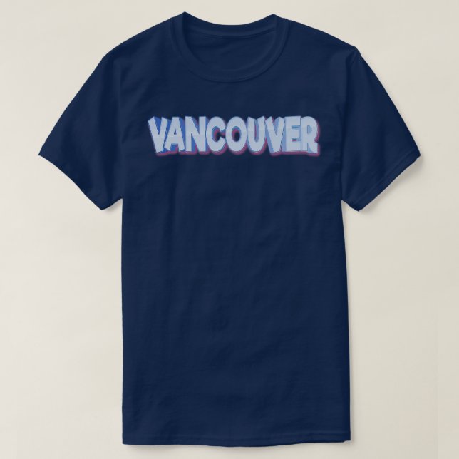 Camiseta Vancouver (Frente do Design)