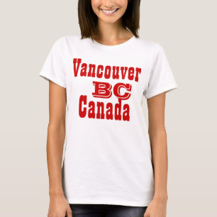 Camiseta Vancouver British Columbia Canada