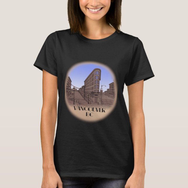 Camiseta Vancouver de Souvenir Gastown (Frente)