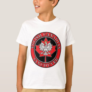 Camiseta Vancouver Round Polonês Folha