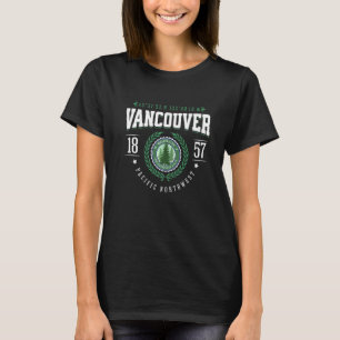 Camiseta Vancouver Washington State Pine Tree WA Souvenir R
