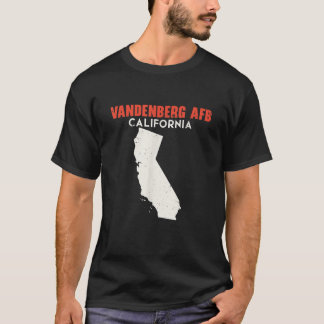 Camiseta Vandenberg AFB California State America Viagem