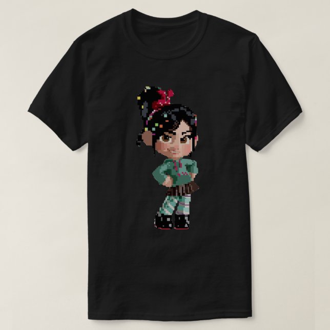 Camiseta Vanellope Pixel  (Frente do Design)