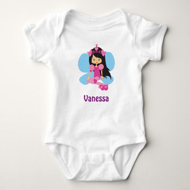 Camiseta VANESSA nome de menina presente personalizado (Frente)