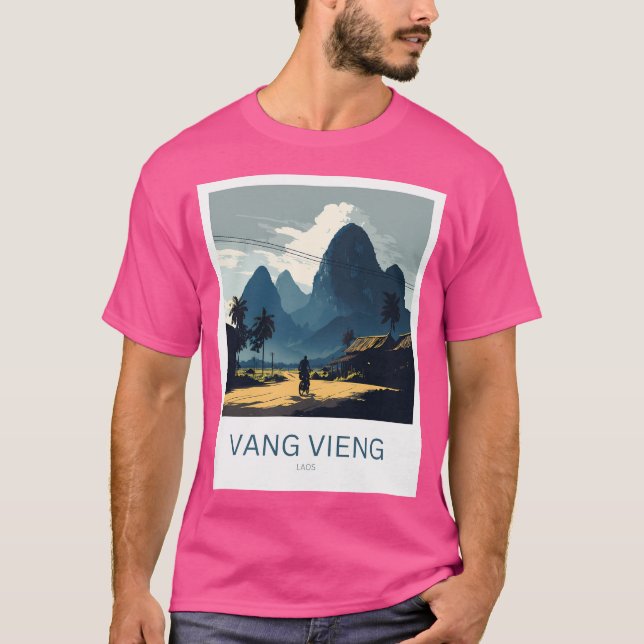 Camiseta Vang Vieng Laos (Frente)