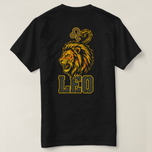 Camiseta Vanguarda da Coroa Dourada do Signo de Leão