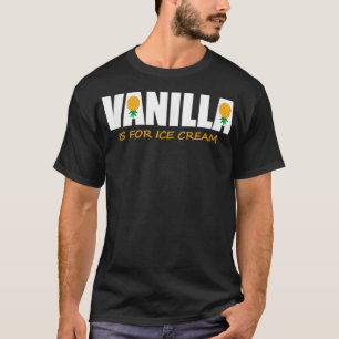 Camiseta Vanilla é para Sorvete de ananás invertido