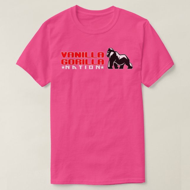 Camiseta Vanilla Gorilla (Frente do Design)