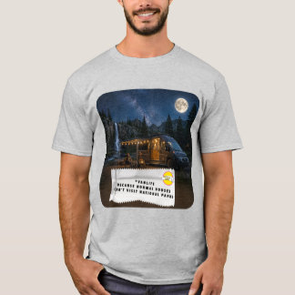 Camiseta Vanlife Piadas de Embrulho de Chiclete