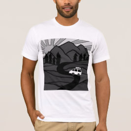 Camiseta VANLIFE Trees Forest Mountain Explore Aventura