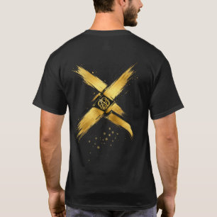Camiseta VANOSTÈ Gold X Graphic – Minimalista Str
