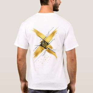 Camiseta VANOSTÈ Gold X Graphic – Minimalista Str
