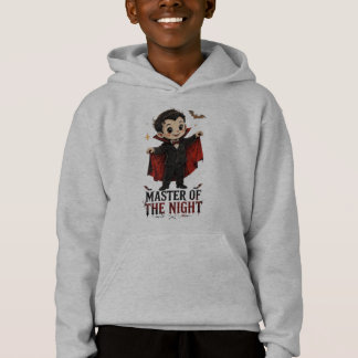 Camiseta VANOSTÈ Mestre da Noite Desenho Fofo de Vampiro