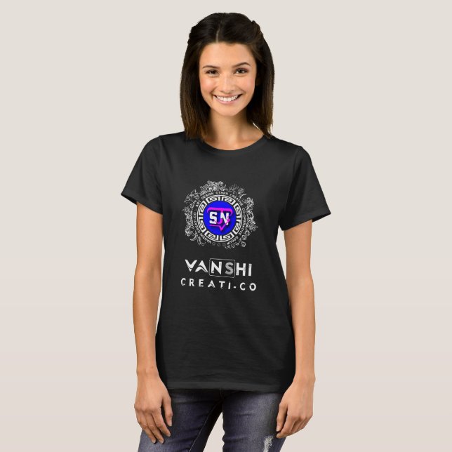 Camiseta Vanshi CreatiCo Marca (Frente Completa)