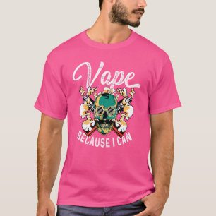 Camiseta Vape Eu Posso Viciado em Nicotina