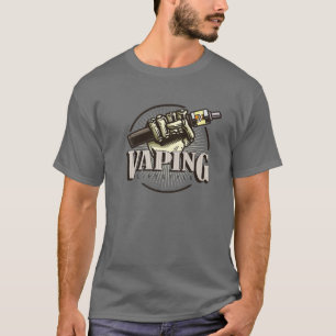 Camiseta Vaper de Estilo de Vida