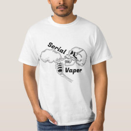 Camiseta Vaper serial | Caveira e Ossos