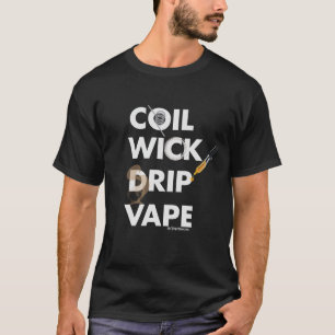 Camiseta Vaping   Fita perfurada com bobina por VapeGoat