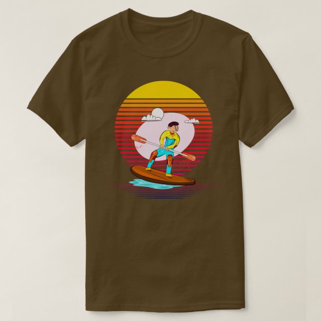Camiseta Vapor de embarque (Frente do Design)