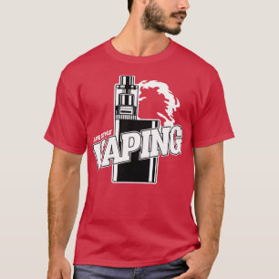CAMISETA VAPOR DE ESTILO DE VIDA