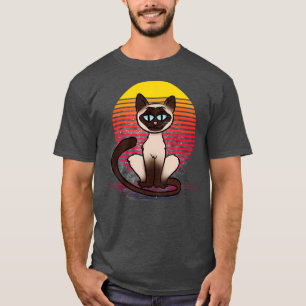 Camiseta Vapor Gato Siamês