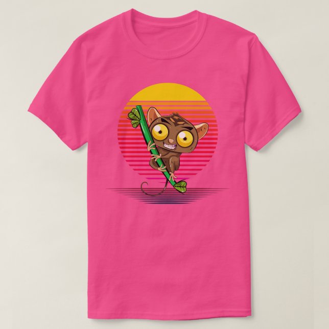 Camiseta Vapor Tarsier (Frente do Design)
