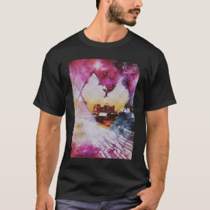 Camiseta Vaporwave Aesética do Amor Cercado de Los Angeles