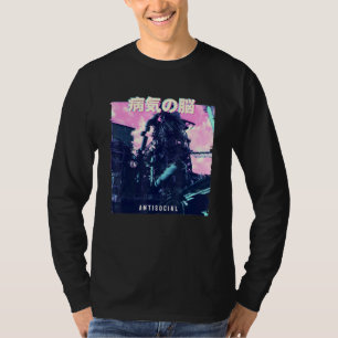 Camiseta Vaporwave Aestética - Computador Retroativo 80s