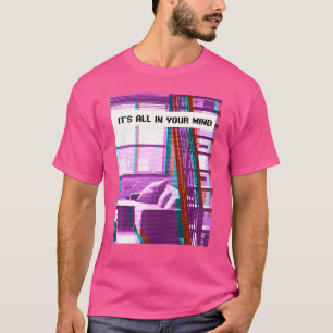 Camiseta Vaporwave Aestética de Sonhos Emocionais