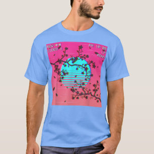 Camiseta Vaporwave Aestética Japonês Sakura Chersom