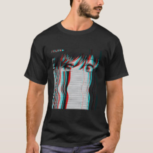 Camiseta Vaporwave Aestético Sad Anime E Harajuku
