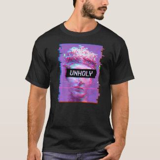 Camiseta Vaporwave David Statue Aestic Art Unholy Michel