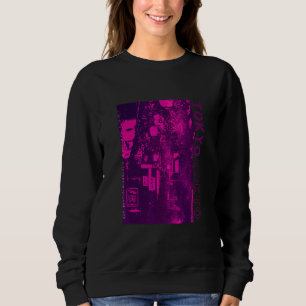 Camiseta Vaporwave de Moda de Rua Japonesa Retro Lofi dos A