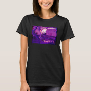 Camiseta Vaporwave Estético De Construção Abandonada