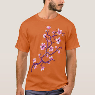 Camiseta Vaporwave Japan Style Cherry Blossom Saku