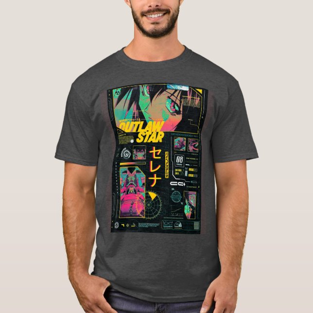 Camiseta Vaporwave Japanese Urbanech Fashion Style friend f (Frente)