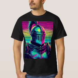 Camiseta vaporwave Knight