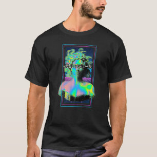 Camiseta Vaporwave Medusa Mitologia Górgona na Medusa Grega