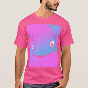 Camiseta Vaporwave Newt Aestic Pastel Gótico Salamander