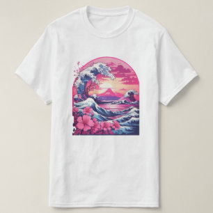 Camiseta Vaporwave Synthwave anos 80 Japão Onda de Excelent